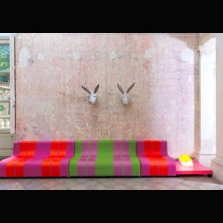 SOFO 1 &amp; 2  . ITALIAN RADICAL SOFA BY SUPERSTUDIO . POLTRONOVA ITALY 