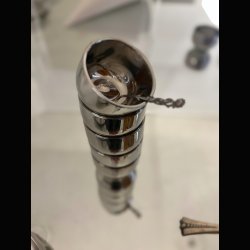  COFFEE CUP . POLISHED STEEL . TERMO . 6 PIECES