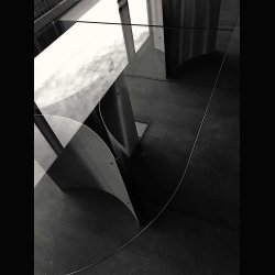 STEEL TABLE . DINING TABLE . SACRECOEUR STUDIO 