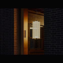 SUPERWIRE S3 . STEEL &amp; GLASS CHANDELIER . BY FORMAFANTASMA 