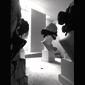 THE BLUES SCULPTURE .  SACRECOEUR STUDIO