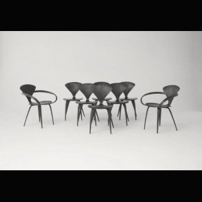 CHERNER SIDE CHAIR . NORMAN CHERNER 