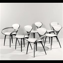 CHERNER SIDE CHAIR . NORMAN CHERNER 