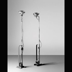 TOIO FLOOR .  WHITE . CASTIGLIONI . FLOS 