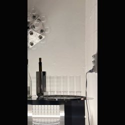 STEEL TRAY . BRUSHED STAINLESS STEEL .  40 CM 