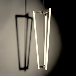 TUBE CHANDELIER BRASS . MICHAEL ANASTASSIADES 