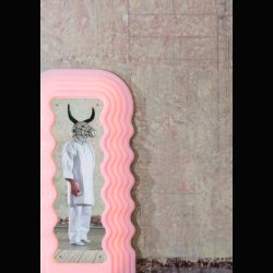 ULTRAFRAGOLA MIRROR . ETTORE SOTTSASS  JR. . BY POLTRANOVA 