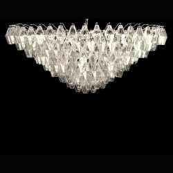 CHANDELIER POLYHEDRAL . HANDMADE IN ITALY