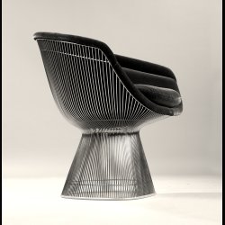 PLATNER LOUNGE CHAIR  . KNOLL 