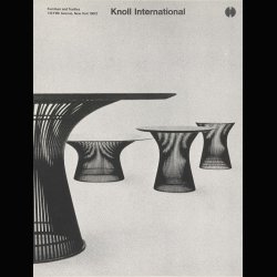 PLATNER DINING TABLE GLASS . KNOLL